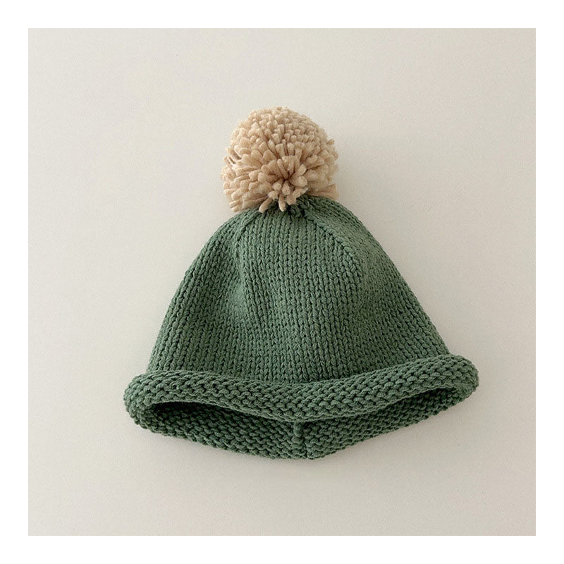 Cozy Pom-Pom Knit Hat (7 Colors)