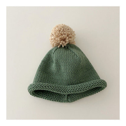 Cozy Pom-Pom Knit Hat (7 Colors)