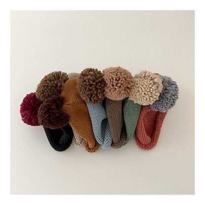 Cozy Pom-Pom Knit Hat (7 Colors)
