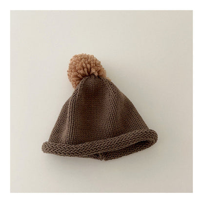 Cozy Pom-Pom Knit Hat (7 Colors)