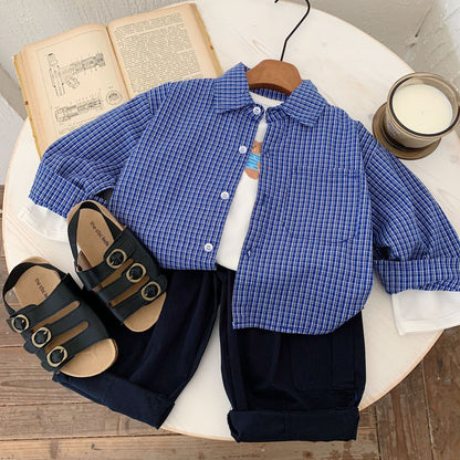 Midnight Grid Shirt