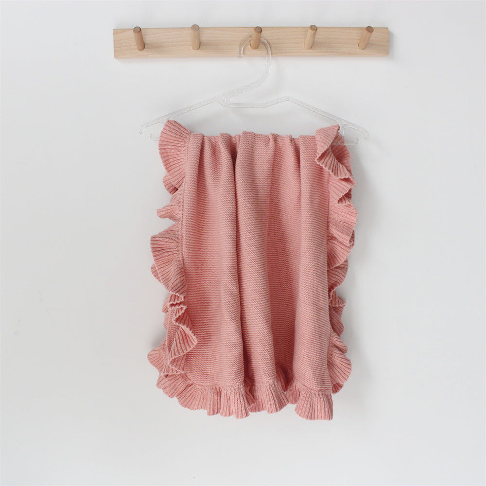 DreamKnit Ruffle Blanket