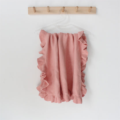 DreamKnit Ruffle Blanket
