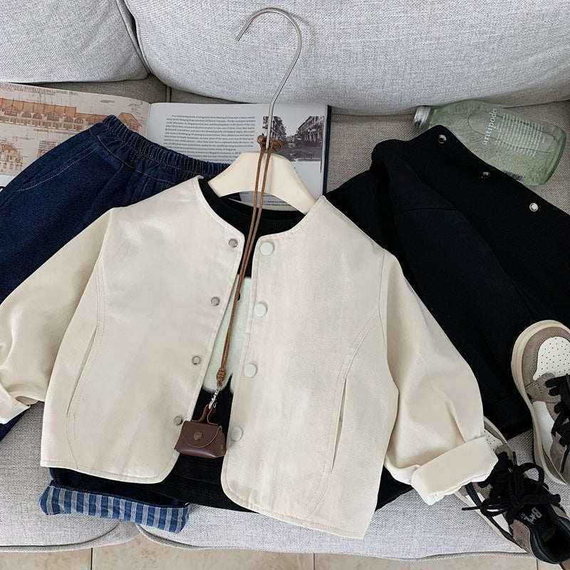 Corduroy Snap Jacket