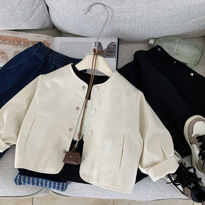 Corduroy Snap Jacket