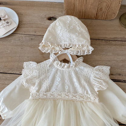Daydream Lace Tulle Baby Set