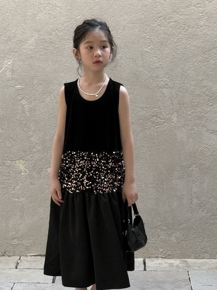 Midnight Noir Velvet Dress