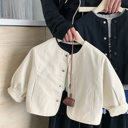 Corduroy Snap Jacket