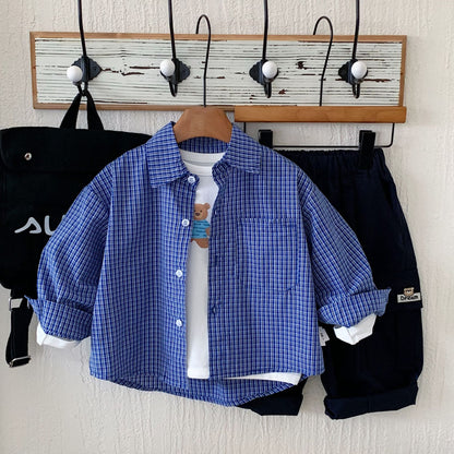 Midnight Grid Shirt