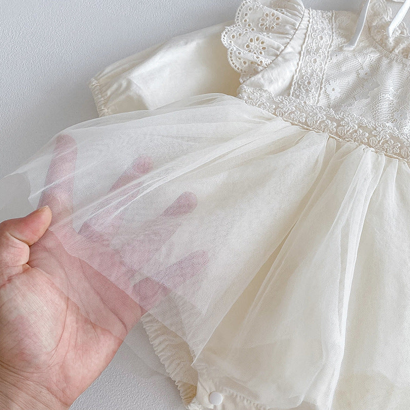 Daydream Lace Tulle Baby Set