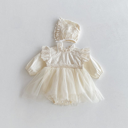 Daydream Lace Tulle Baby Set